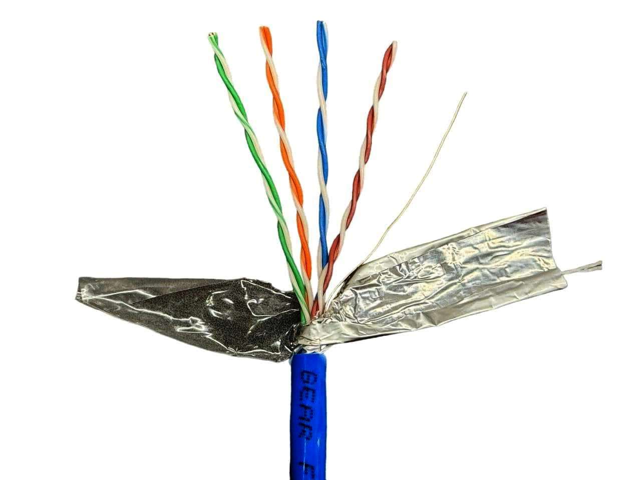 Кабель GEAR, FTP CAT.5E, 24AWG, 4P*0.51, CU, 305m (GEC-FTPCU051305)